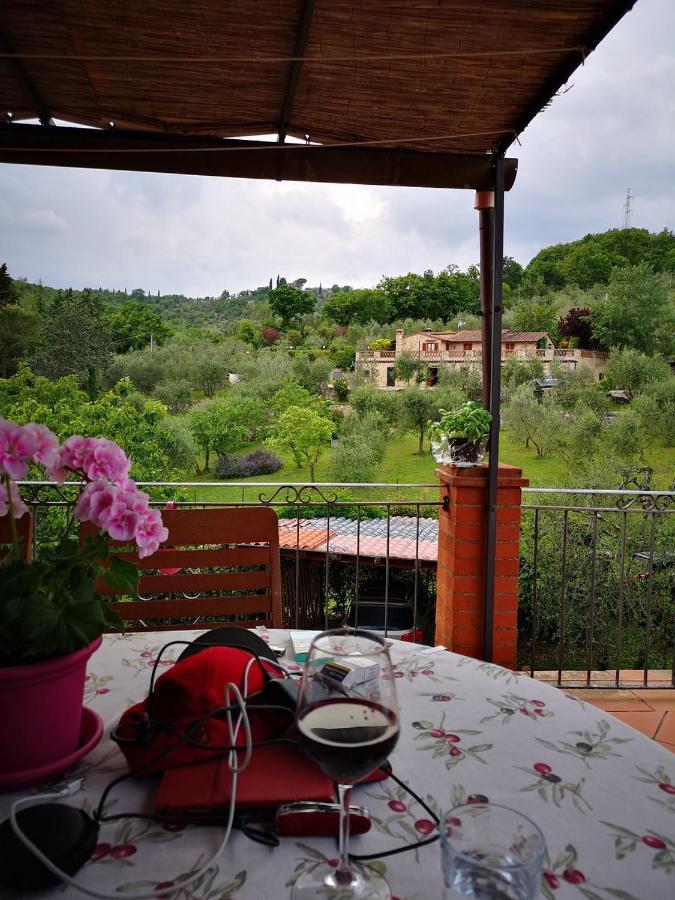 "La Casa Di Maria Luce" Con Terrazza Panoramica Gaiole in Chianti Exterior foto