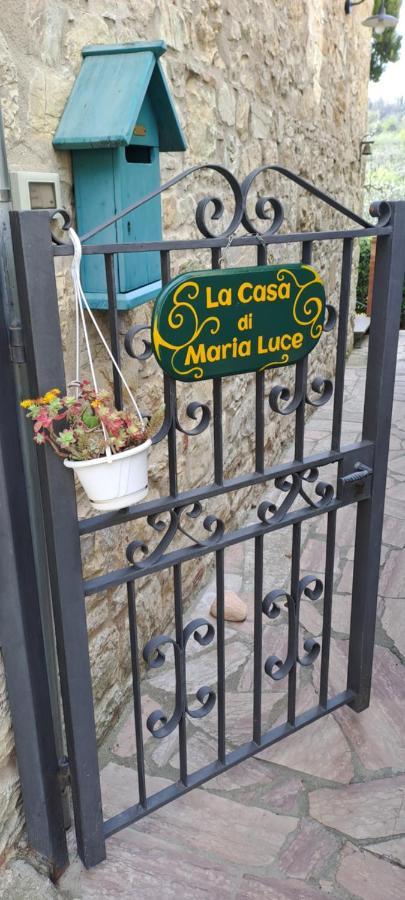 "La Casa Di Maria Luce" Con Terrazza Panoramica Gaiole in Chianti Exterior foto