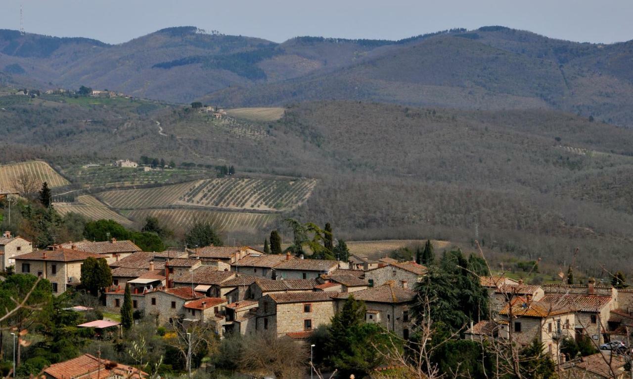 "La Casa Di Maria Luce" Con Terrazza Panoramica Gaiole in Chianti Exterior foto